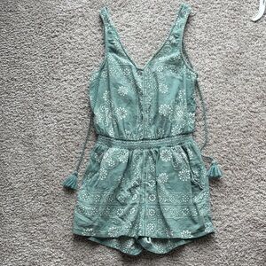 Madewell Floral Romper